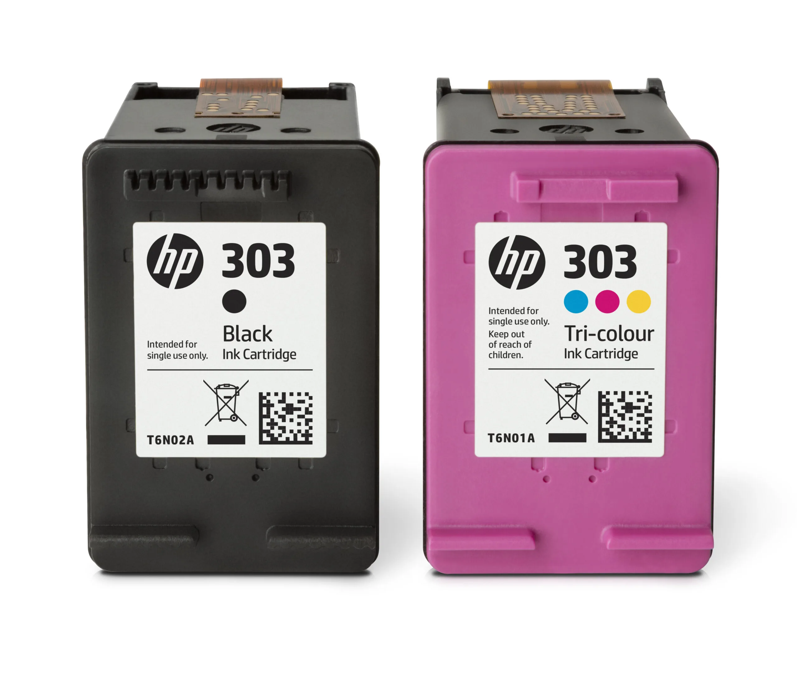 303_Black_Tricolor_T6N02A_T6N01A_Centaur_Ink_Cartridges_C