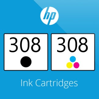 HP 308 Ink Cartridges