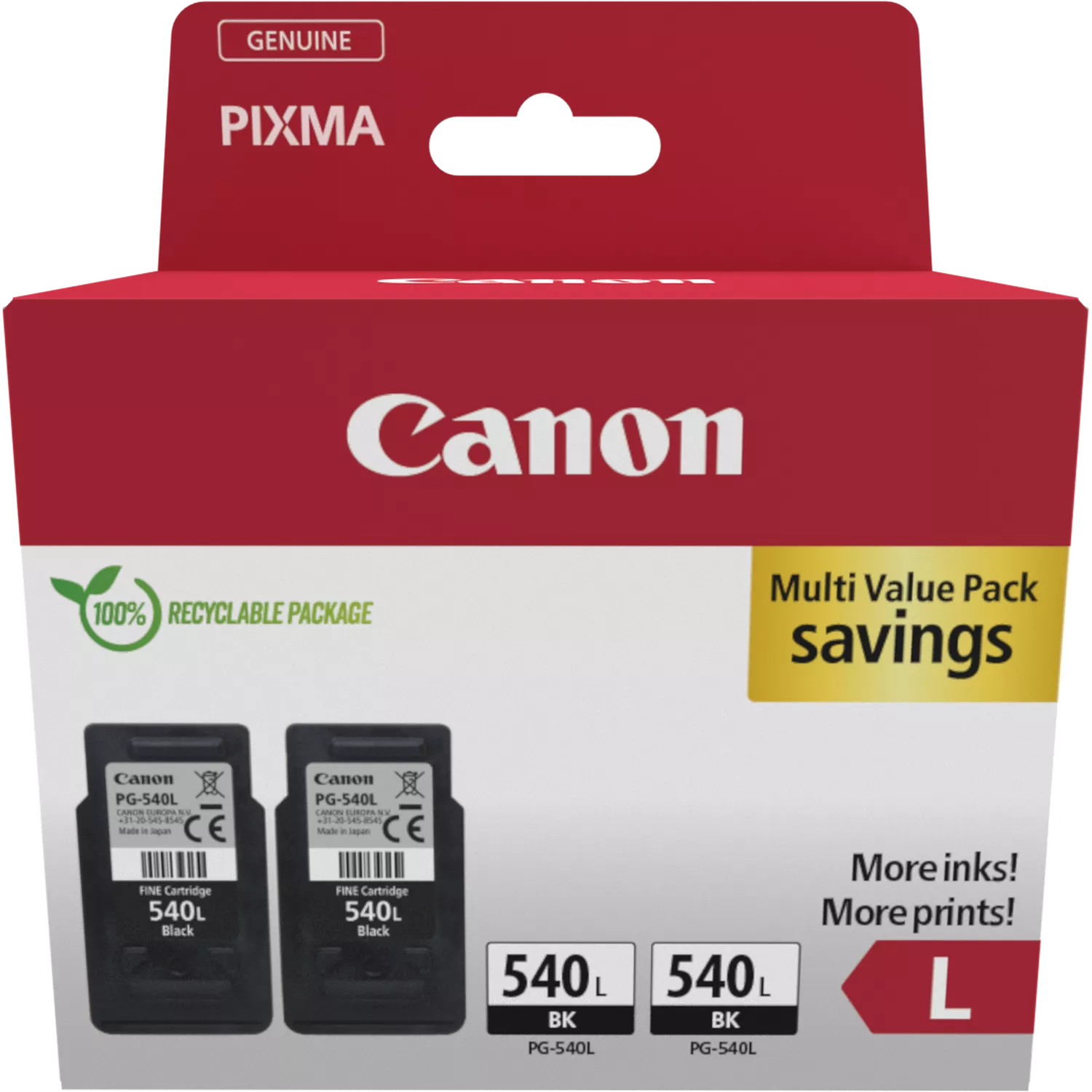 Canon PG540L Twin Pack