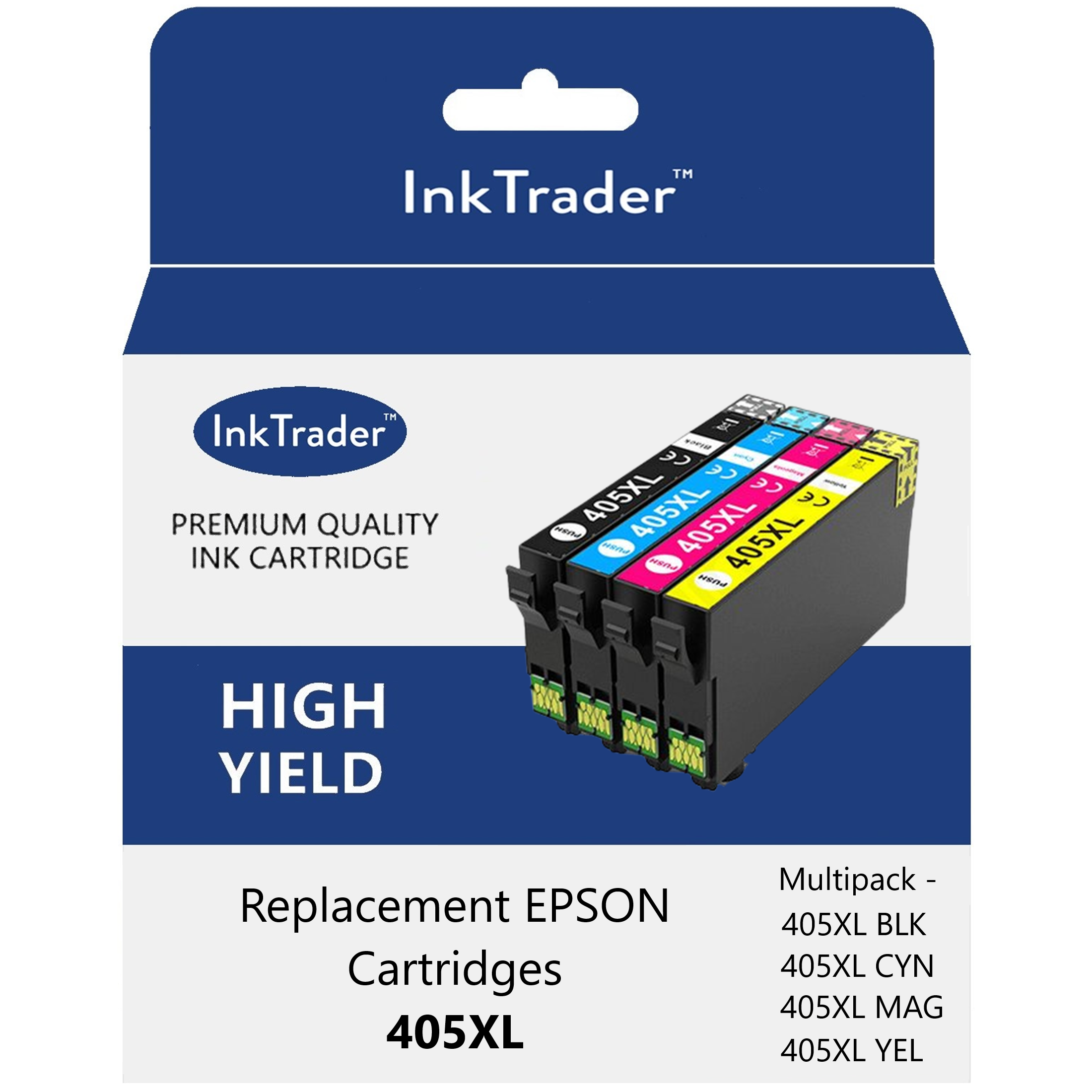 Compatible Epson 405XL Cyan, Magenta, Yellow & Black Ink Cartridges – Multipack