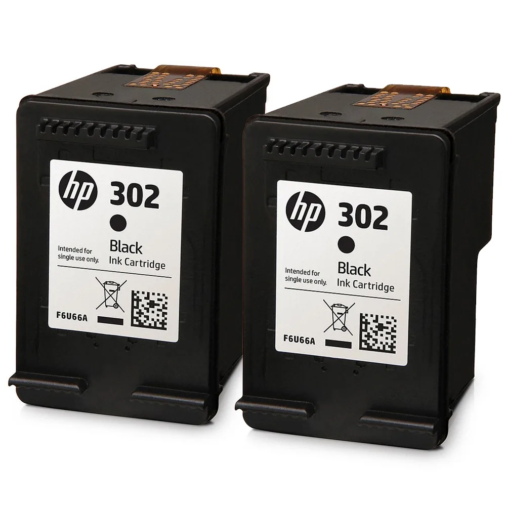 HP 302 Black Original Ink Cartridges
