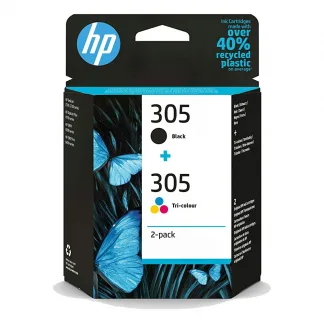 Original HP 305 Black & Colour Ink Cartridge Multipack