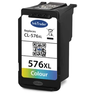 Remanufactured Canon CL576XL Tri-Colour High Capacity Ink Cartridge
