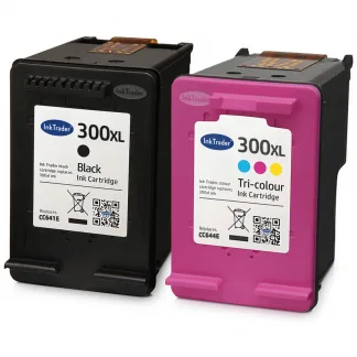 Remanufactured HP 300XL Black & Colour Ink Cartridge Multipack
