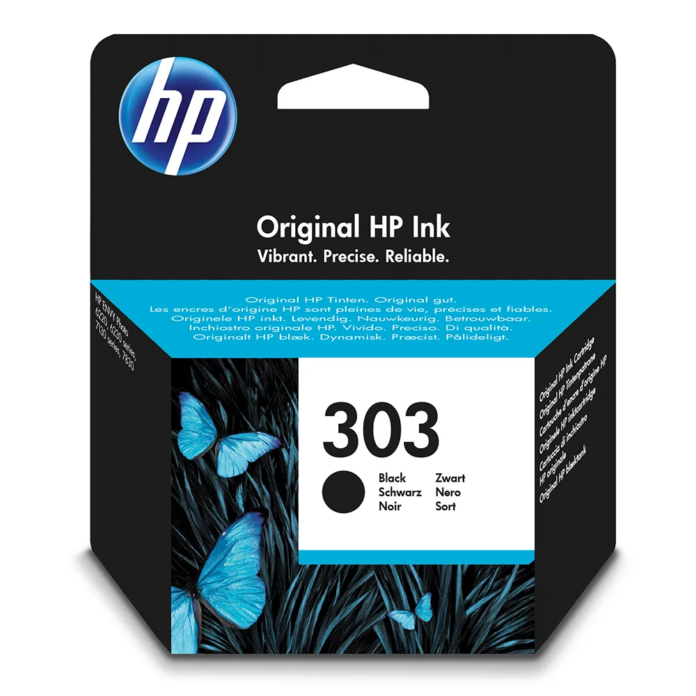 HP 303 Ink Cartridge - Black Original