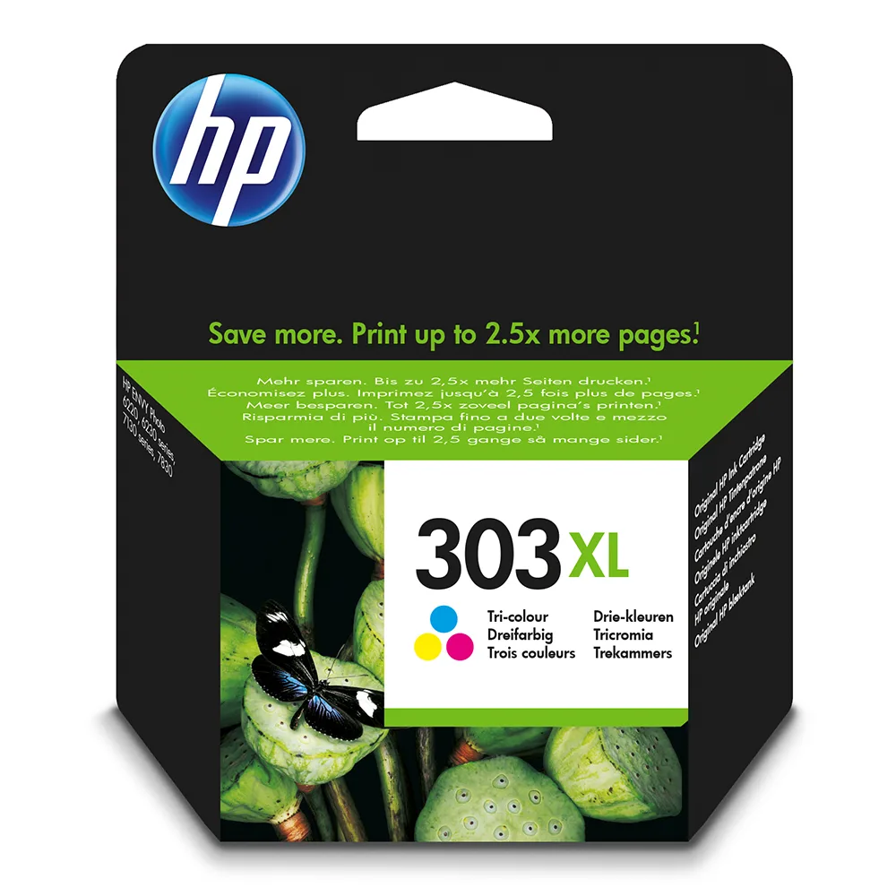 HP 303XL Ink Cartridge - Tri Colour Original