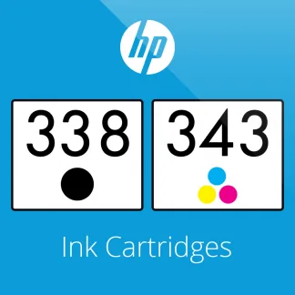 HP 338 & 343 Ink Cartridges
