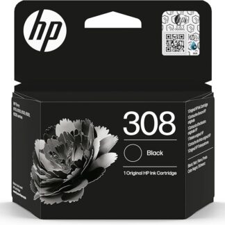 Original HP 308 Black Ink Cartridge