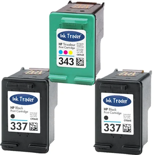 HP 337 343 Remanufactured Ink Cartridges